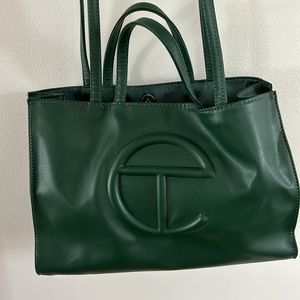 Telfar Medium Shopping Bag - Forest Green